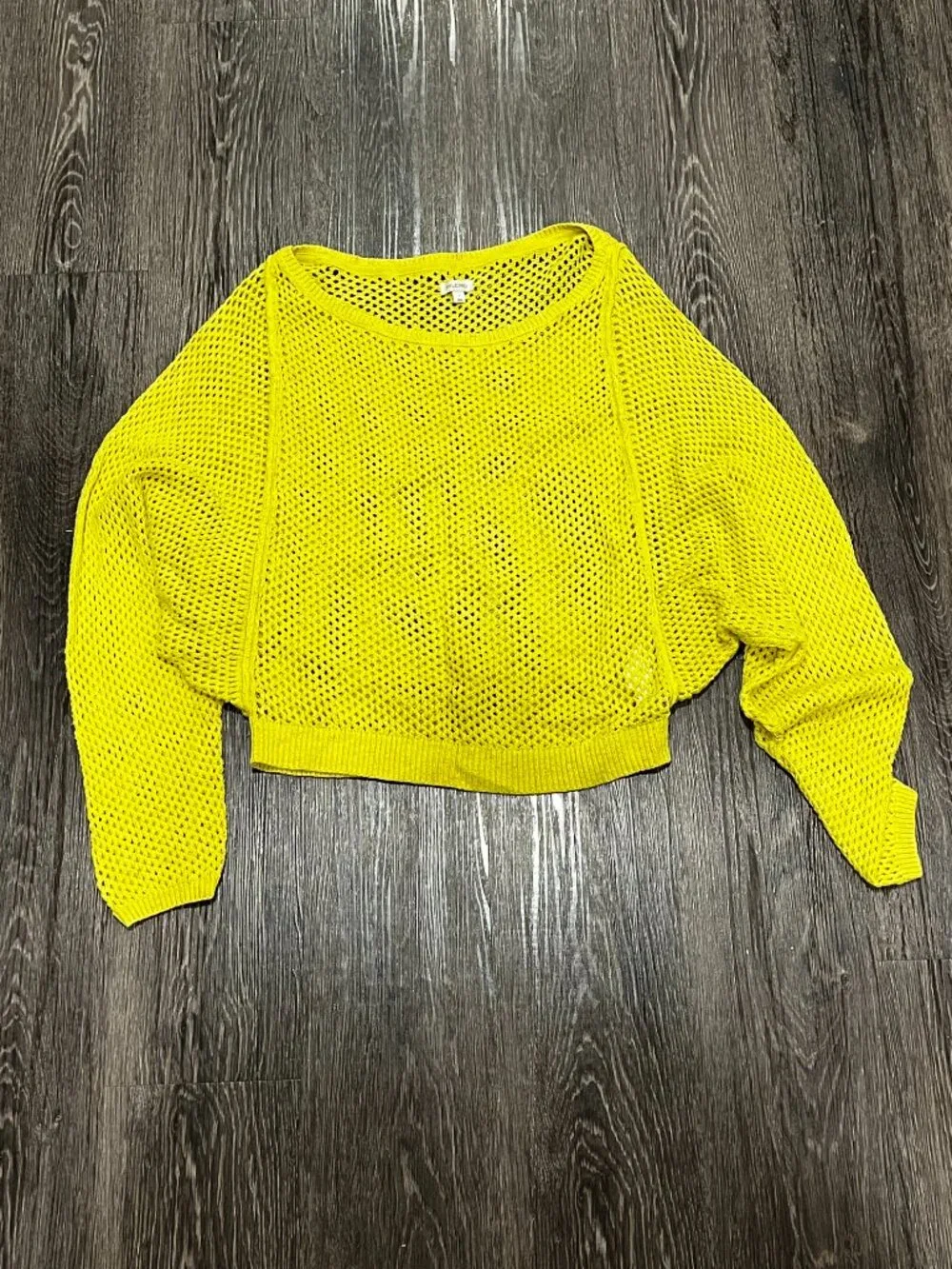 Anthropologie Open-Stitch Crewneck Jumper - Picture 5 of 6